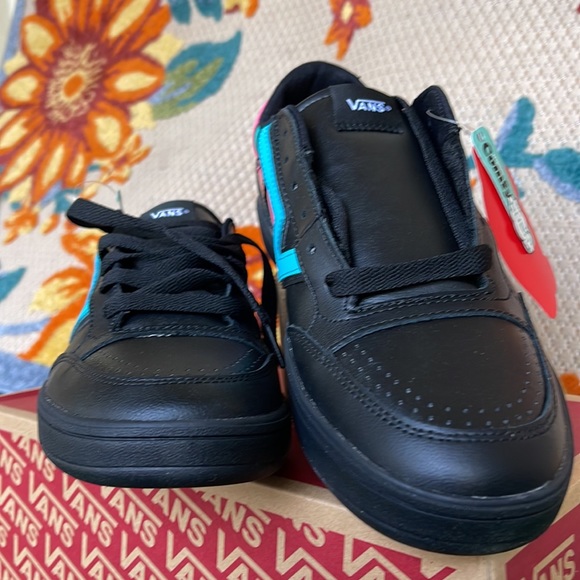 Vans Men’s Lowland Cc Fader Black/Multi sneakers - Picture 8 of 16